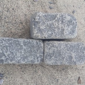 Tumbled stone setts from Gabbro
