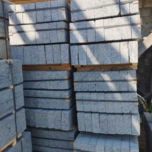 Curbs with gray granite GP-5