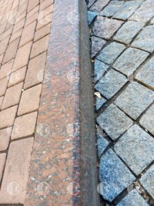 Curb 30*15 cm from Kapustinsky granite
