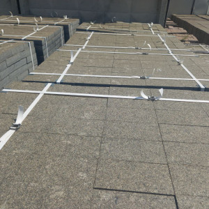 Gabbro stone paving stone with format 20x10x5 cm