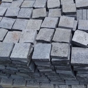 Gabbro black stone paving stones