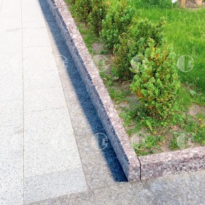Curbs from granite