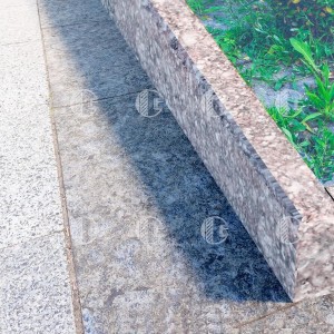 Curbs from granite