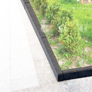Gabbro black stone curbs