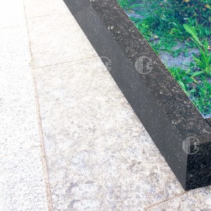 Gabbro black stone curbs