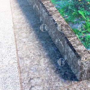 Labradorite curbs - heat-treated