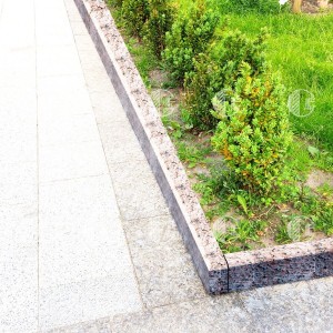 Curbs from granite - heat-treated