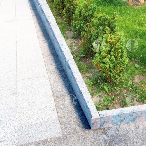 Curbs from granite