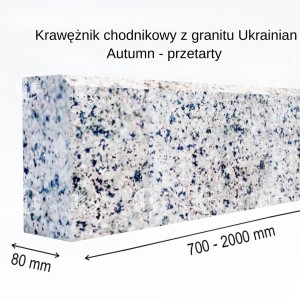 Krawężniki granitowe 