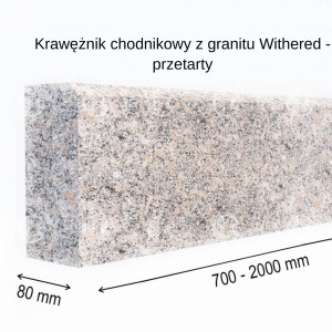 krawężniki granitowe
