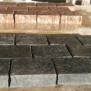 Gabbro black stone paving stones