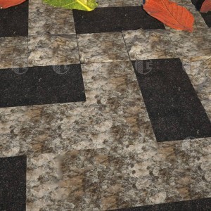 Granite full-sawn paving stones