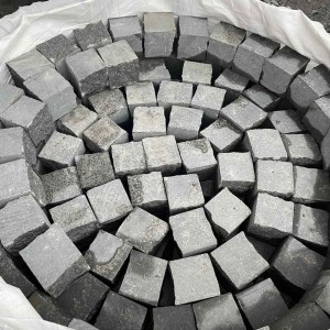 gabbro pavers in big bags