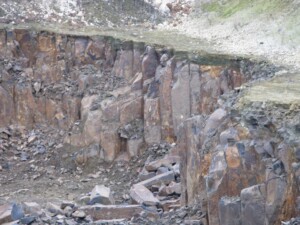 Basalt quarry development