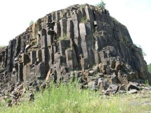 Historic basalt quarry
