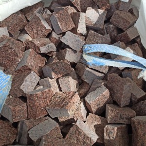 Maple Red granite paving stone
