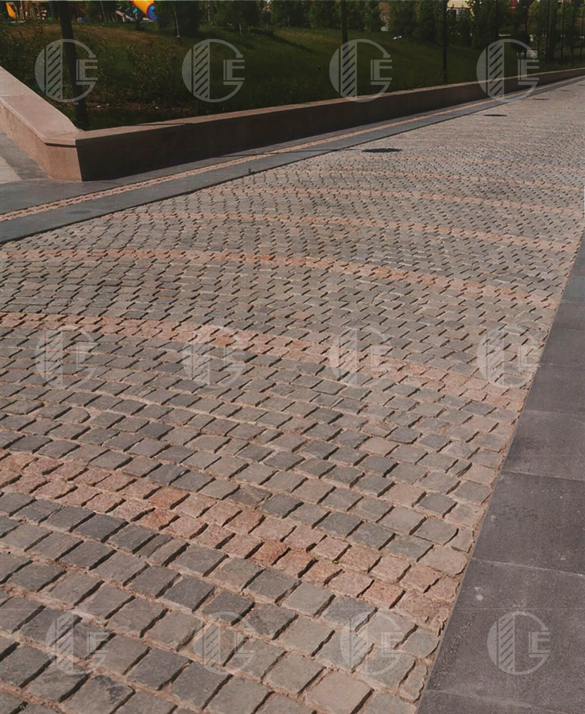 Gabbro black stone paving stones