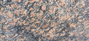 Colour and texture of Leopard granite