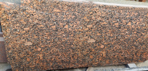 Slab of pink granite Karmin