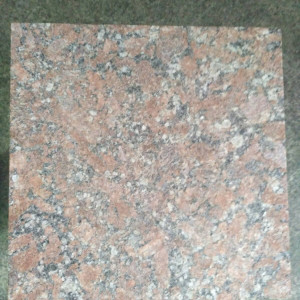 Flamed red granite tiles 30x30x3