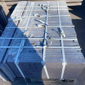 Packed Carpazi granite tiles