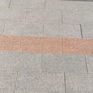 Granite tiles - flamed