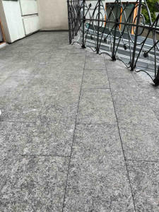 Labradorite tiles - flamed