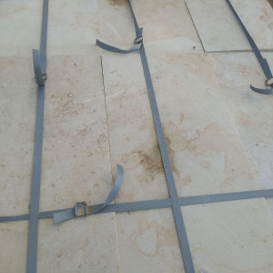 Beige stone tiles - sandstone