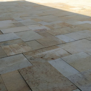 Sandstone tiles