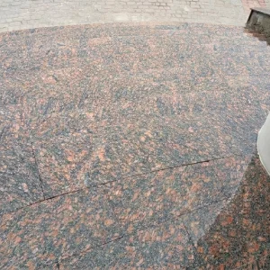 Flamed Leopard brown granite tiles