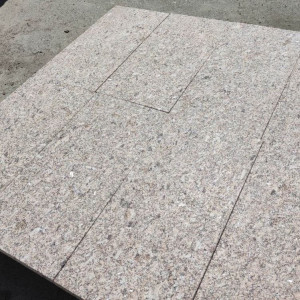 Flamed yellow granite tiles, 60×30 cm