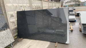 Black natural stone Gabbro